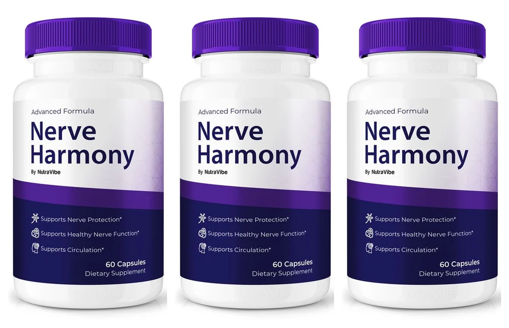 Nerve Harmony 3-bottle pack, a 90-day supply